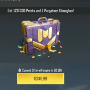 خرید آفر لیمیت 120 سی پی کالاف با کریت