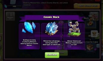 رویداد Cosmic Rock کلش اف کلنز