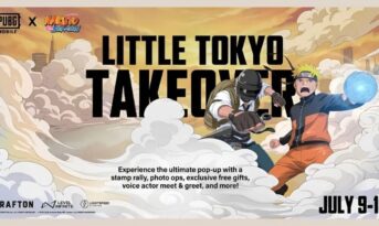 رویداد NARUTO Little Tokyo Takeover