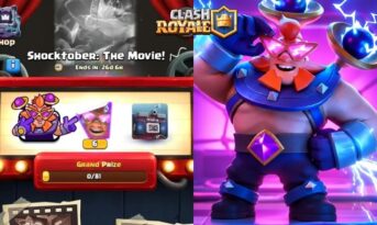 رویداد آلبوم Shocktober the Movie کلش رویال